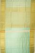 Kanchipuram Silk Brocade Pastel Green Saree