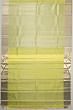 Kanchipuram Silk Tissue Geometrical Brocade Neon Green Saree