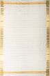 Kanchipuram Silk Vertical Lines White Dhoti With Kanduva