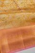 Kanchipuram Silk Tissue Brocade Gold Saree