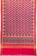 Patan Patola Silk Double Ikat Pink Saree