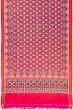 Patan Patola Silk Double Ikat Pink Saree