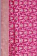 Banarasi Silk Jaal And Butta Rani Pink Saree