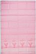 Dhakai Kora Organza Jamdani Butta Baby Pink Saree