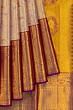 Taranga Kanchi Silk Tissue Brocade Gold Saree