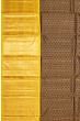 Kanchipuram Silk Brocade Brown Saree