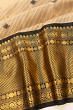 Gadwal Silk Checks And Butta Cream Saree