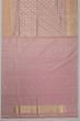 Banarasi Silk Jaal And Butta Lilac Saree