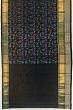 Pochampally Silk Ikat Black Saree