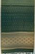 Soft Tussar Thread Butta Green Saree