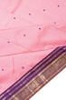 Classic Kanchipuram Silk Butta Baby Pink Saree