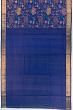 Uppada Silk All Over Jamdani Jaal Royal Blue Saree