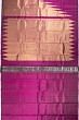 Kanchipuram Silk Big Temples Purple Saree