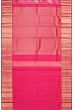 Kanchipuram Silk Brocade Pink Saree