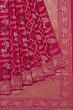 Banarasi Silk Brocade Pink Saree