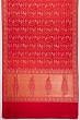 Banarasi Silk Brocade Raktambari Red Saree