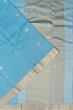 Banarasi Katan Silk Half And Half Jaal And Butta Sky Blue Saree