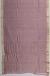 Banarasi Katan Silk Half And Half Jaal And Butta Lilac Saree