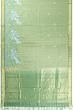 Chanderi Silk Butta Mehendi Green Saree