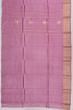 Banarasi Katan Silk Vertical Lines And Butta Lavender Saree