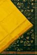 Uppada Silk Butta Yellow Saree With Jamdani Pallu