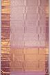 Kanchipuram Silk Tissue Brocade Lavender Saree