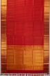 Kanchipuram Silk Brocade Red Saree