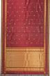 Kanchipuram Silk Butta Maroon Saree