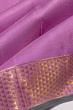 Kanchipuram Silk Oosi Lines Lavender Saree