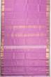 Kanchipuram Silk Oosi Lines Lavender Saree