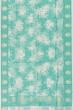 Organza Floral Printed Sea Green Saree