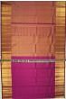 Kanchipuram Silk Brocade Purple Saree