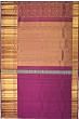 Kanchipuram Silk Brocade Purple Saree