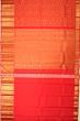 Kanchipuram Silk Brocade Red Saree