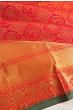 Kanchipuram Silk Brocade Red Saree