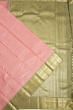 Kanchipuram Silk Brocade Pink Saree