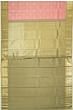 Kanchipuram Silk Brocade Pink Saree