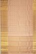 Kanchipuram Silk Brocade Peach Saree