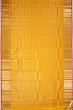 Kanchipuram Silk Checks And Butta Yellow Saree