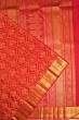 Kanchipuram Silk Brocade Red Saree