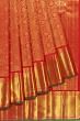 Kanchipuram Silk Brocade Red Saree