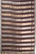 Organza Vertical Lines Brown Saree With Embroidery Border