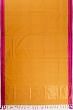 Ponduru Handspun Cotton Plain Orange Saree