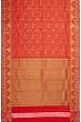 Kanchipuram Silk Brocade Red Saree