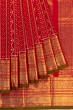 Kanchipuram Silk Ikat Red Saree