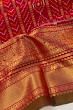 Kanchipuram Silk Ikat Red Saree