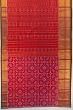 Kanchipuram Silk Ikat Red Saree