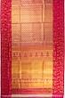 Kanchipuram Silk Tissue Brocade Pink Saree