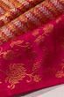 Kanchipuram Silk Tissue Brocade Pink Saree