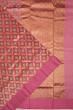 Pure Chanderi Silk Brocade Baby Pink Saree